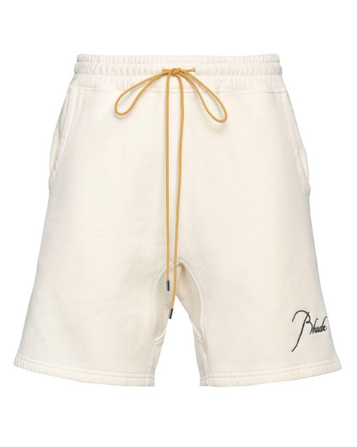 Rhude Natural Shorts & Bermuda Shorts for men