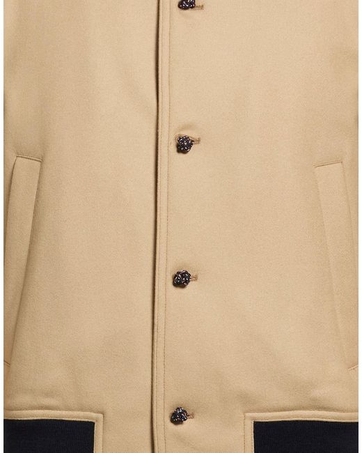Kris Van Assche Natural Jacket Wool, Cashmere for men