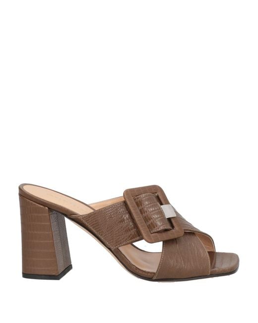 Sergio Rossi Brown Sandals