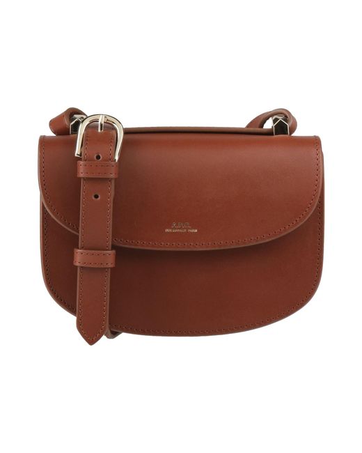 A.P.C. Brown Cross-body Bag