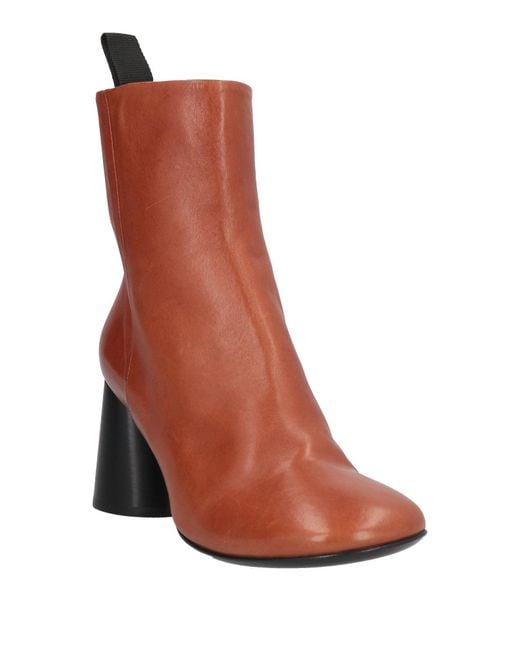 Halmanera Brown Ankle Boots