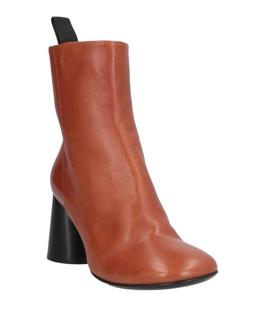 Halmanera Brown Ankle Boots
