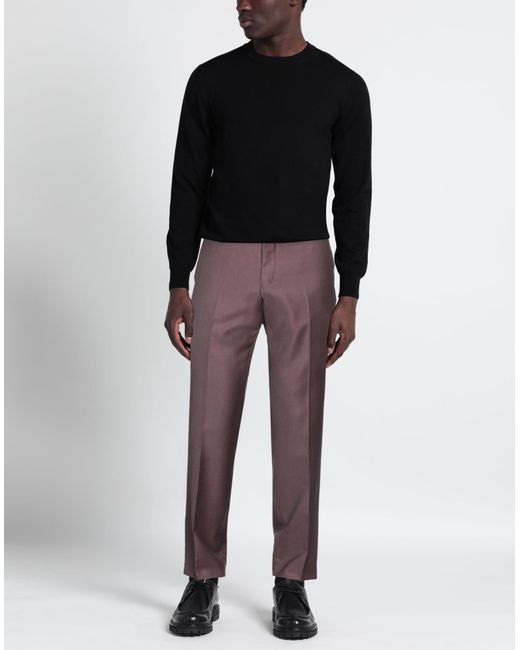 Tiger Of Sweden Purple Cropped Trousers for men