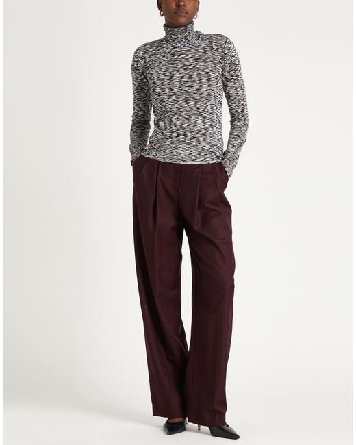 Missoni Gray Turtleneck Viscose, Wool