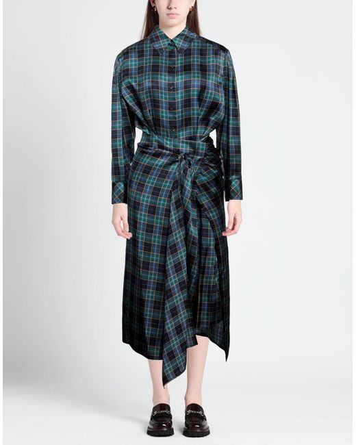 ESCADA Midi Dress in Blue Lyst UK