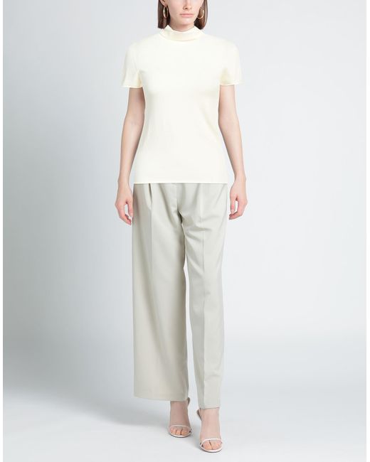 Twinset White Turtleneck