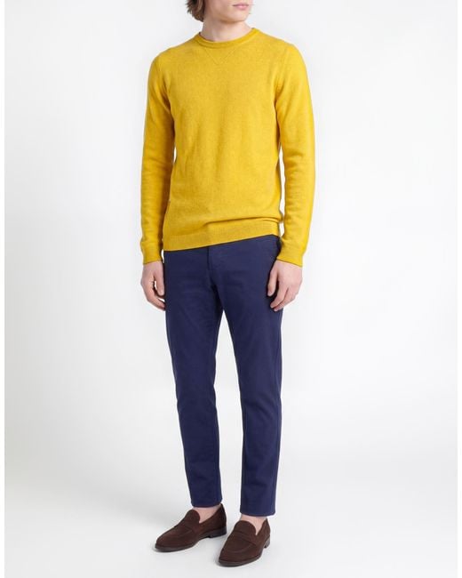 Roberto Collina Yellow Sweaters for men