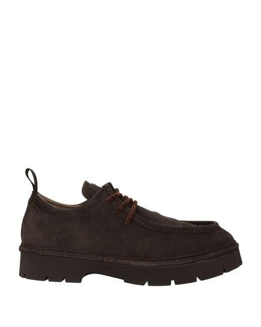 Pànchic Brown Lace-up Shoes for men