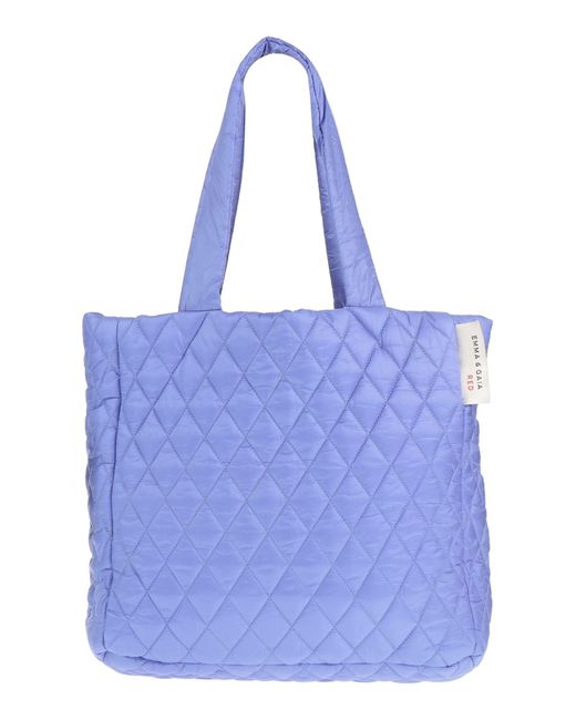 EMMA & GAIA Blue Handbag