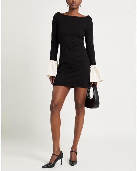 Staud Black Mini Dresses
