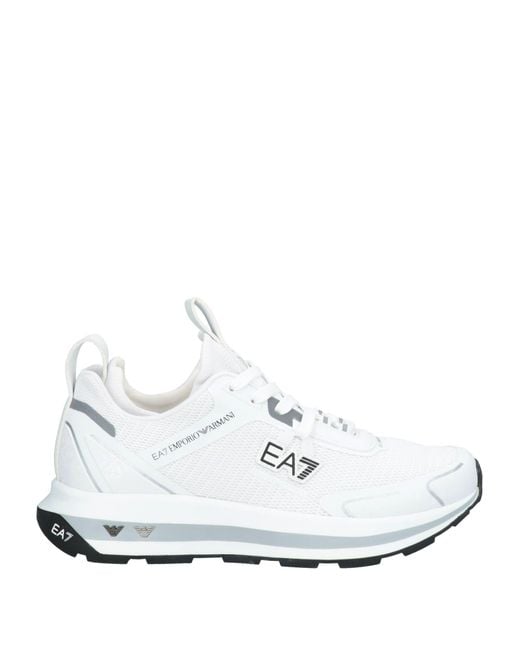 EA7 White Trainers for men