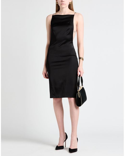 Jacquemus Black Midi-Kleid