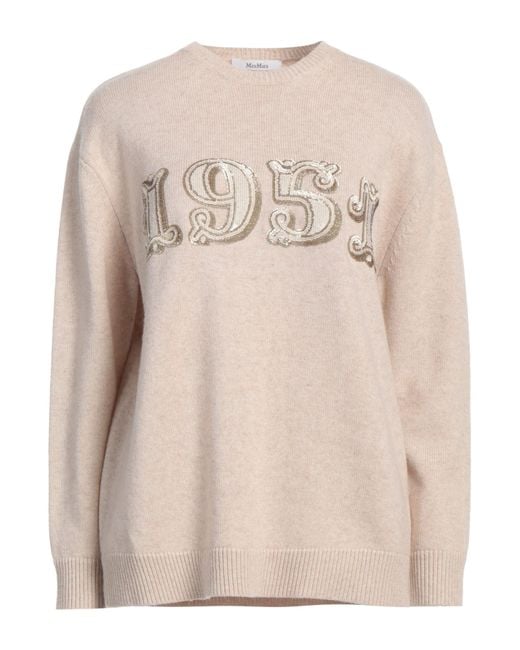 Pullover Max Mara de color Natural