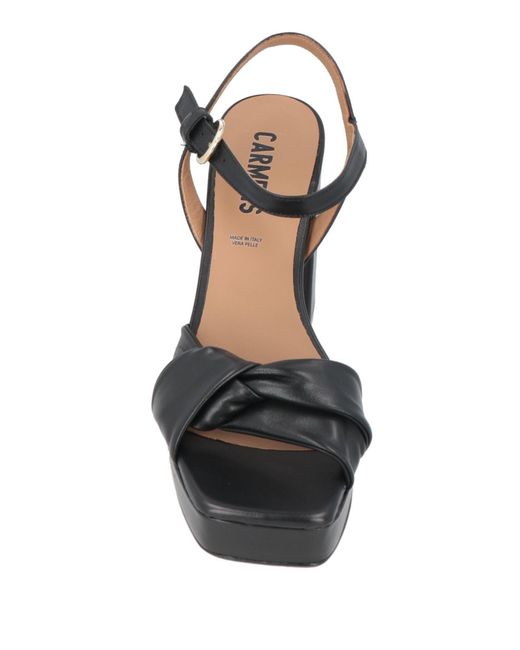 Carmens Black Sandals
