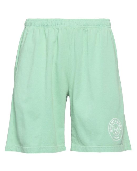 Sporty & Rich Green Shorts & Bermuda Shorts for men