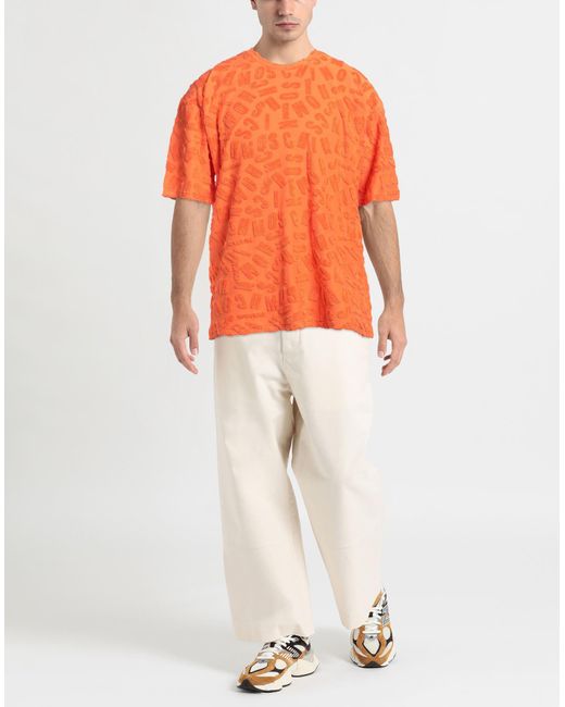 Moschino Orange T-shirt for men