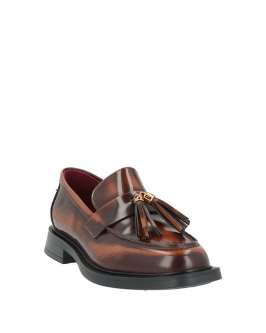 Lorenzo Mari Brown Loafer