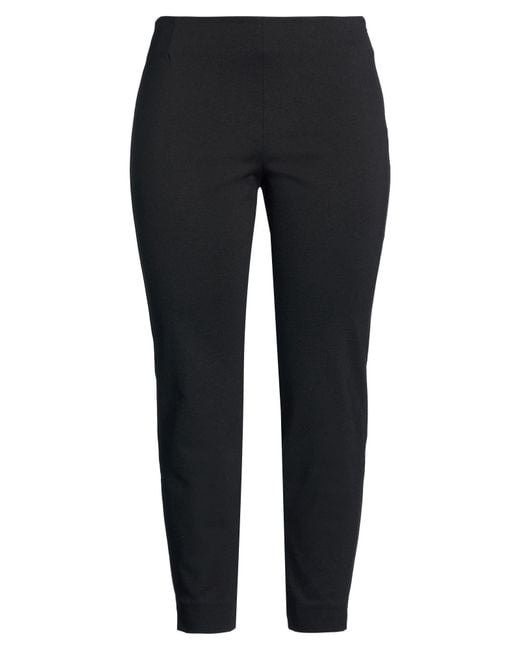 Maliparmi Black Pants Viscose, Polyamide, Elastane