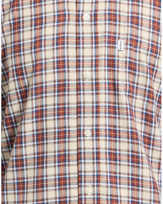 Barbour Brown Shirt Cotton for men