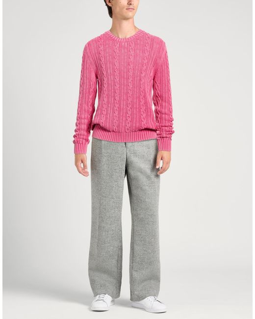 Pullover di Amaranto in Pink da Uomo