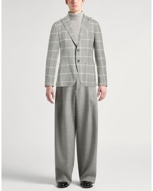 Tagliatore Gray Blazers for men