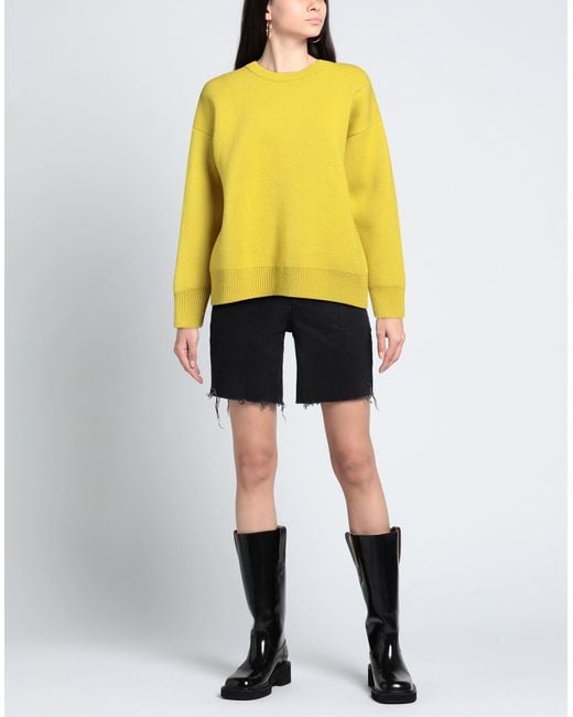 Tory Burch Yellow Pullover