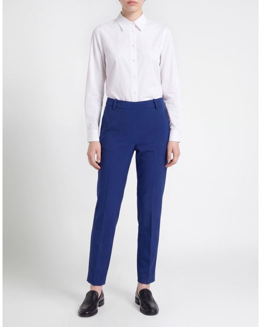 Kocca Blue Pants Polyester, Elastane