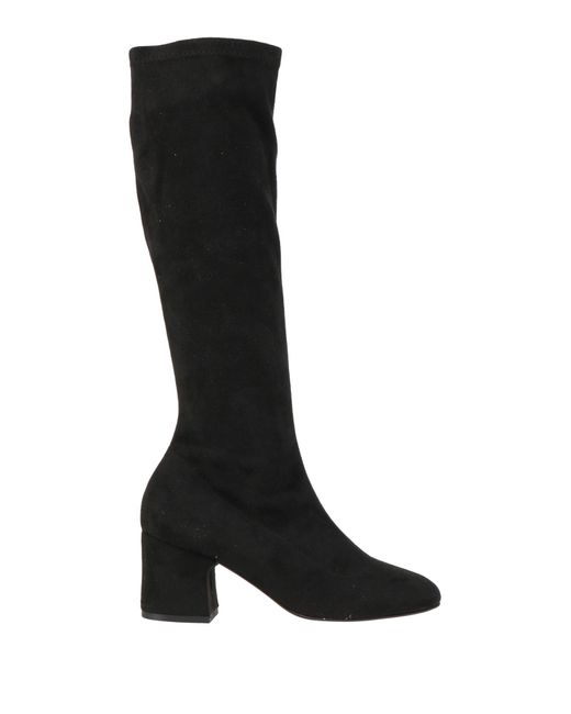 Lea-Gu Knee Boots in Black | Lyst