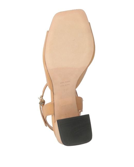 Evaluna Natural Sandals Leather