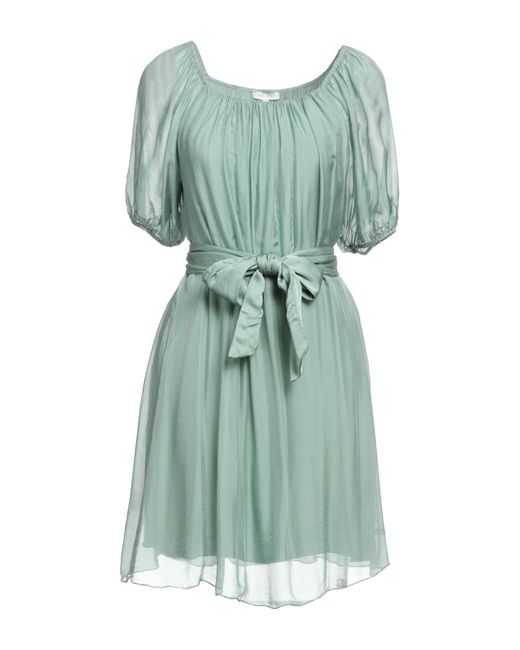 PAPERLACE London Short Dress in Green | Lyst UK
