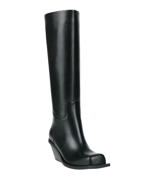 Gia Borghini Black Boot Calfskin