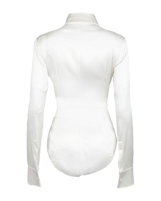 Dolce & Gabbana White Bodysuit