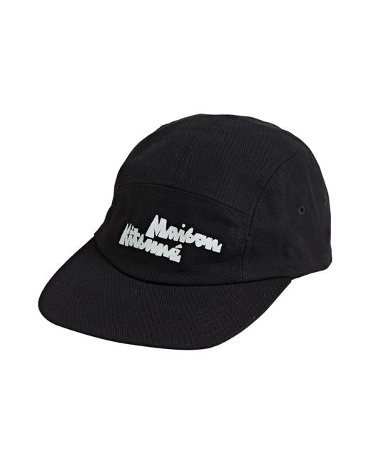 Maison Kitsuné Black Hat for men