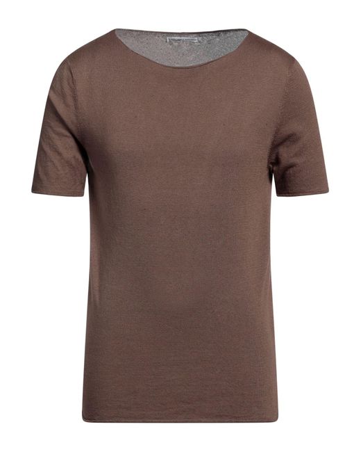 Grey Daniele Alessandrini Brown Sweater for men