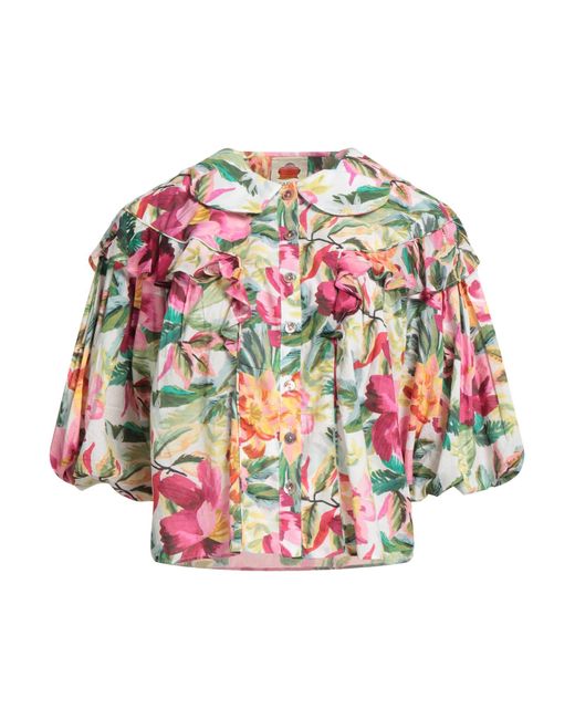 Camisa Farm Rio de color White