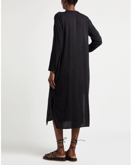 Crossley Black Midi-Kleid