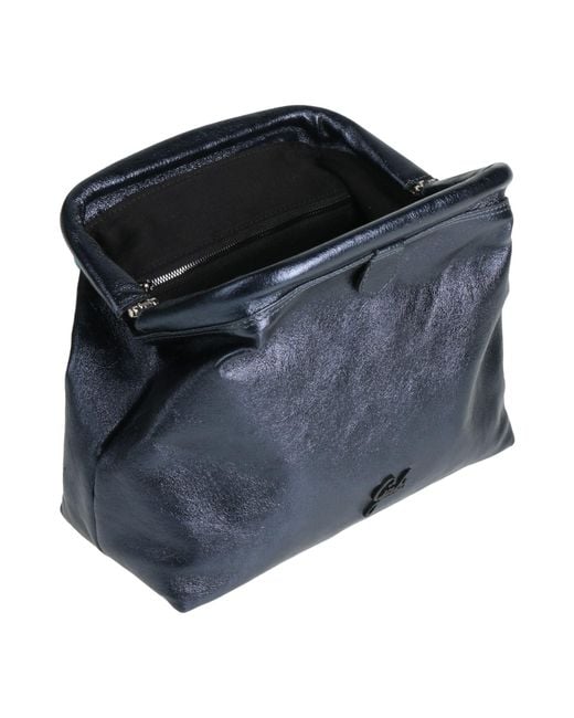 Gabs Blue Cross-Body Bag Calfskin