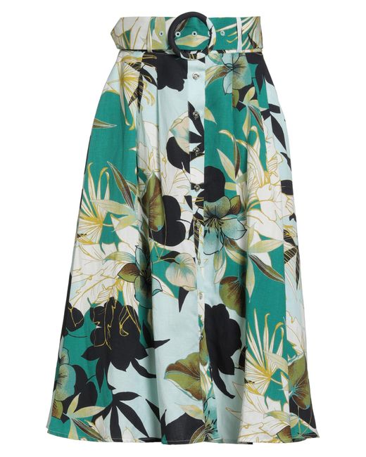 MARCIANO BY GUESS Green Midi Skirts