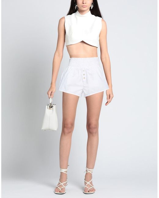 Aniye By White Shorts & Bermuda Shorts Cotton