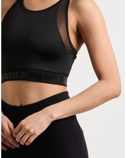 Guess Black Top Polyester, Elastane