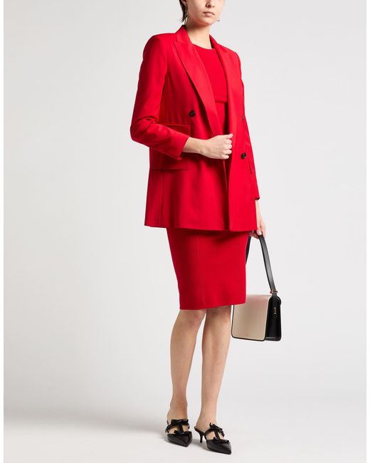 Max Mara Red Blazer