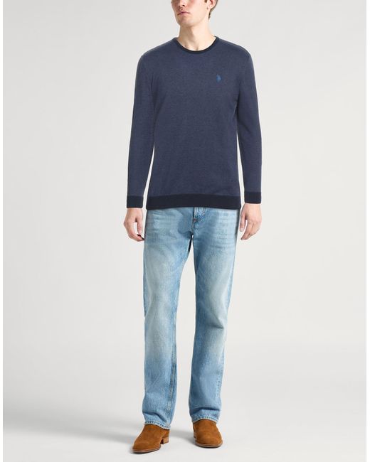 Pullover U.S. POLO ASSN. de hombre de color Blue