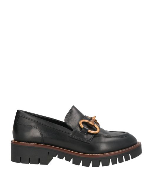 Anima Black Loafers Leather
