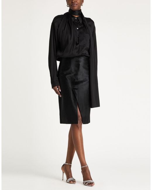 Top Acne de color Black