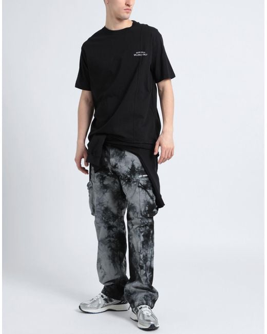 Gcds Black T-shirt for men