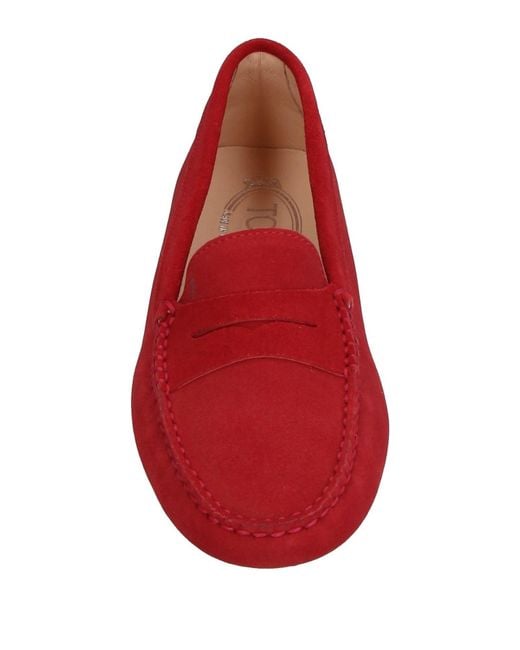 Tod's Red Loafer