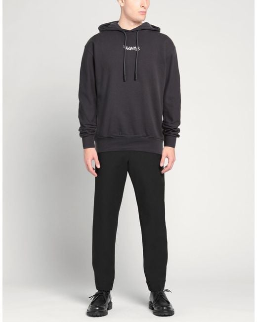 DISCLAIMER Blue Sweatshirt Cotton for men