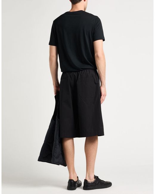 Versace Black Shorts & Bermuda Shorts Cotton for men