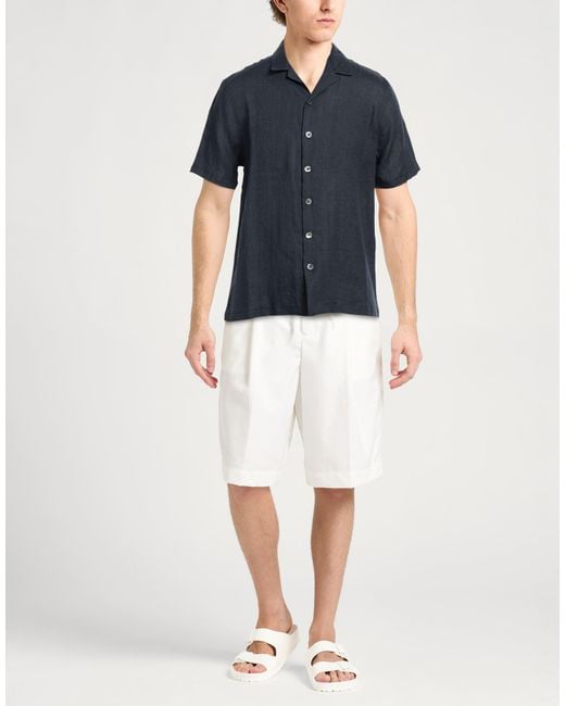 Camisa Alpha Studio de hombre de color Blue
