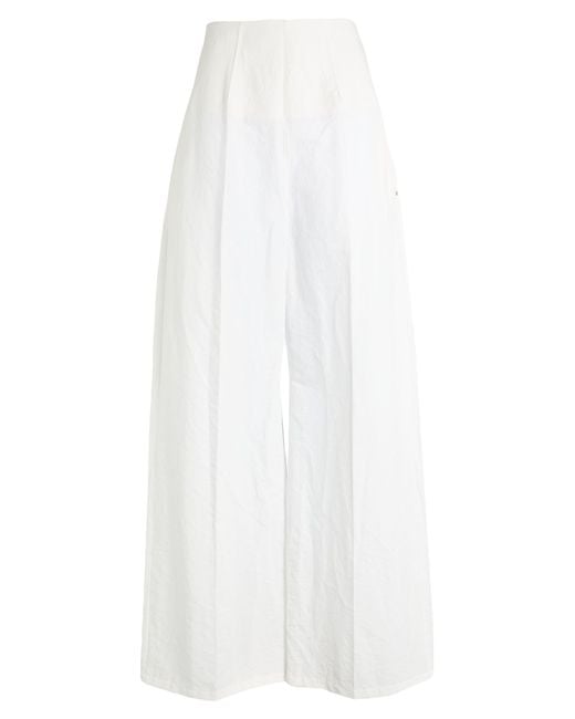 Sportmax White Trouser